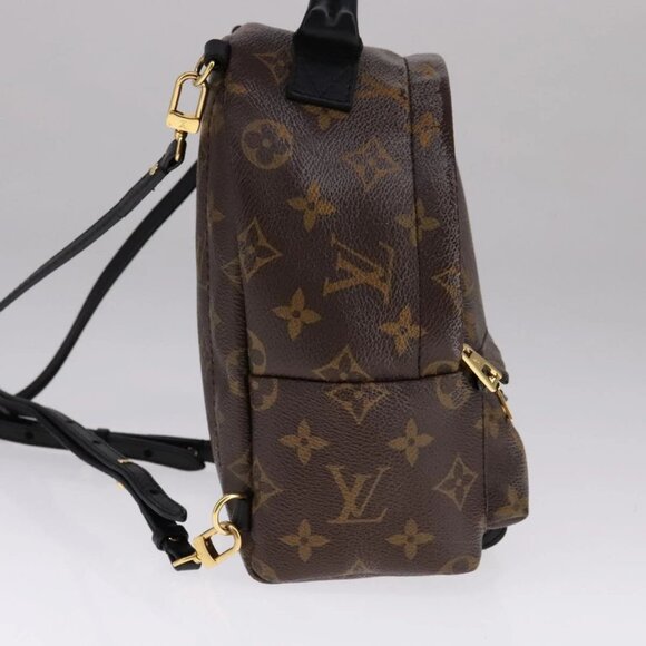LOUIS VUITTON Monogram Palm Springs MINI Backpack M44873 LV Auth 108350 - Picture 6 of 16